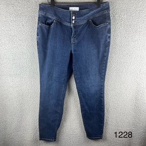 Lane Bryant Flex Magic Waistband High Rise Signature Fit Jeggings size 14.